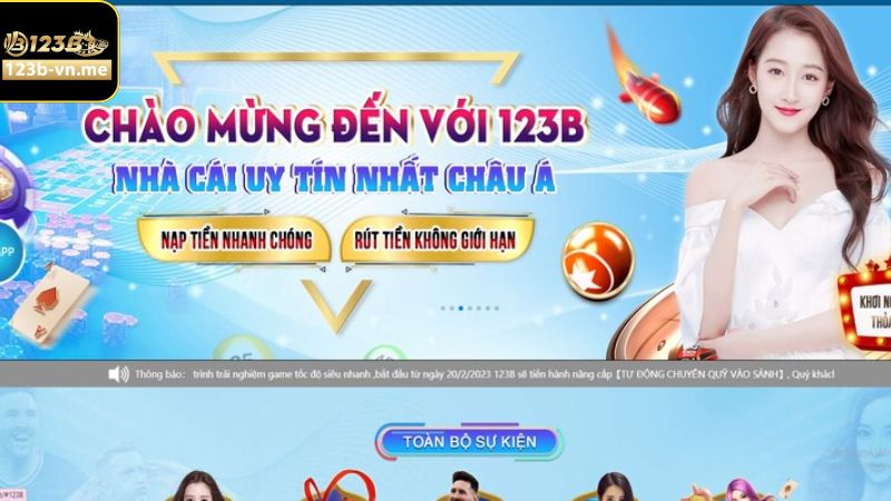 Thông tin về khuyến mãi tặng thưởng của 123B