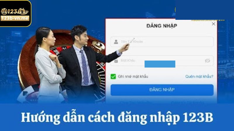 Đăng nhập 123B thành công chỉ với vài bước đơn giản